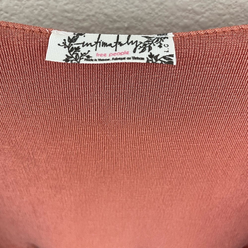 NWT FREE PEOPLE Turnt Bodysuit in Copper - Picture 9 of 13
